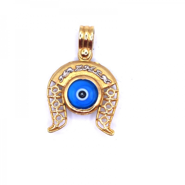 Μενταγιόν σε χρυσό Κ14 ματάκι