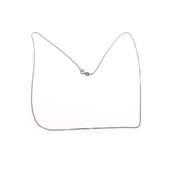 Αλυσίδα λευκόχρυση Κ14