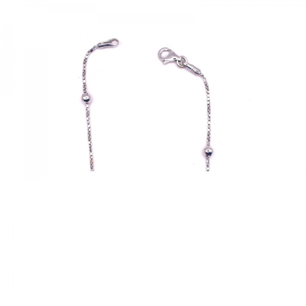 Βραχιόλι σε λευκόχρυσο Κ14