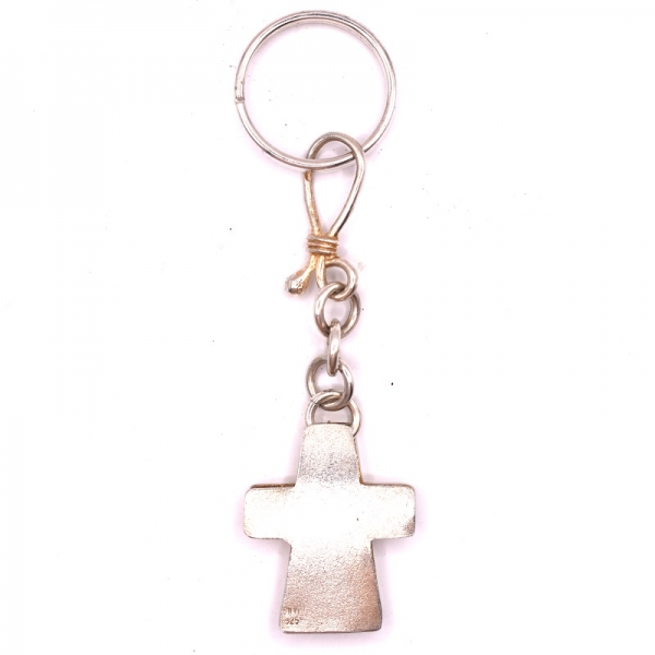 Mπρελόκ ασημένιο σταυρό