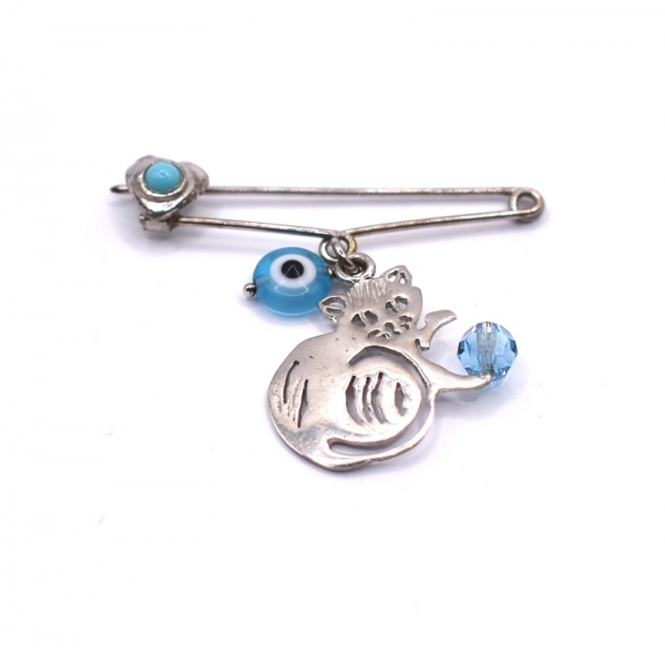 Ασημένια παραμάνα για αγοράκι