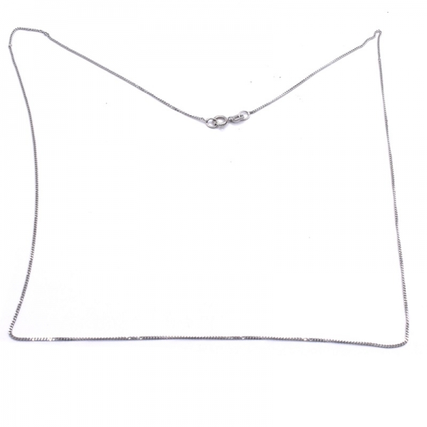 Αλυσίδα λευκόχρυση Κ14