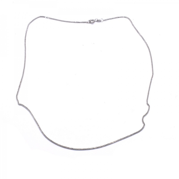 Αλυσίδα λευκόχρυση Κ14