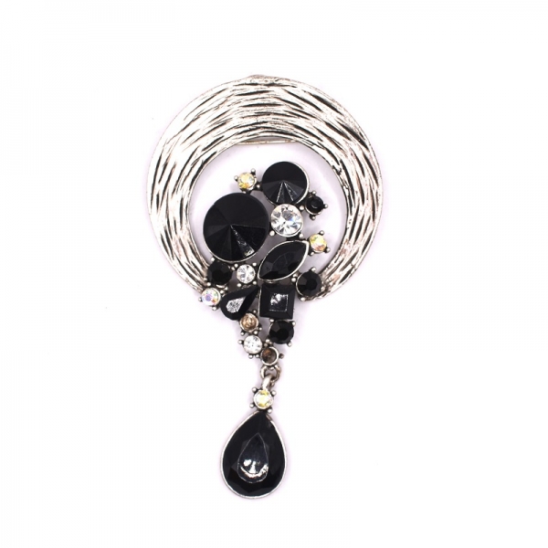 Καρφίτσα και κρεμαστό σε φω με στρας