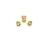 Σετ μενταγιόν και σκουλαρίκια σε χρυσό Κ14 με περίδοτο πέτρα