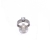Δαχτυλίδι μονόπετρο σε λευκόχρυσο με ζιργκόν